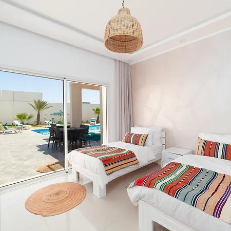 Dar Meryem Villa Piscine Sans Vis-A-Vis Djerba Midoun Exterior photo